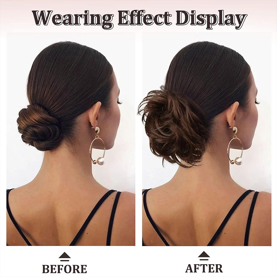 EAST Synthetic Chignon Messy B - Claw Clip Messy Bun Hair Piece review and price