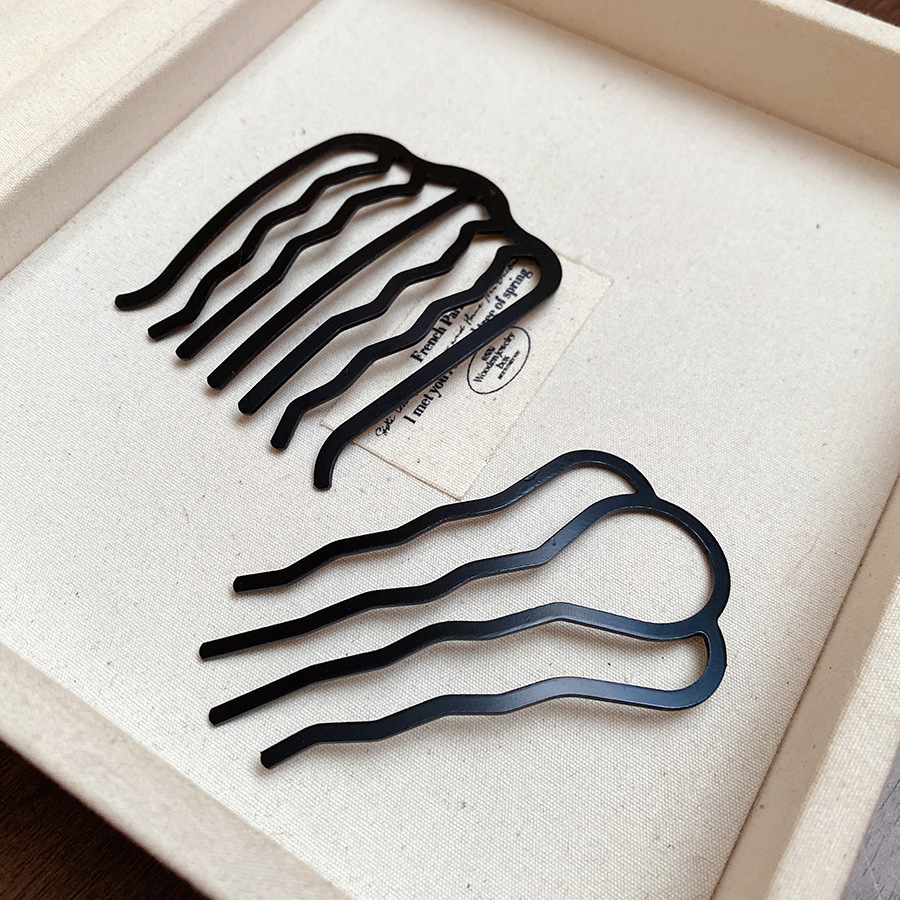 Metal U-Shaped Hair Fork Combs - Hair Bundles review and price