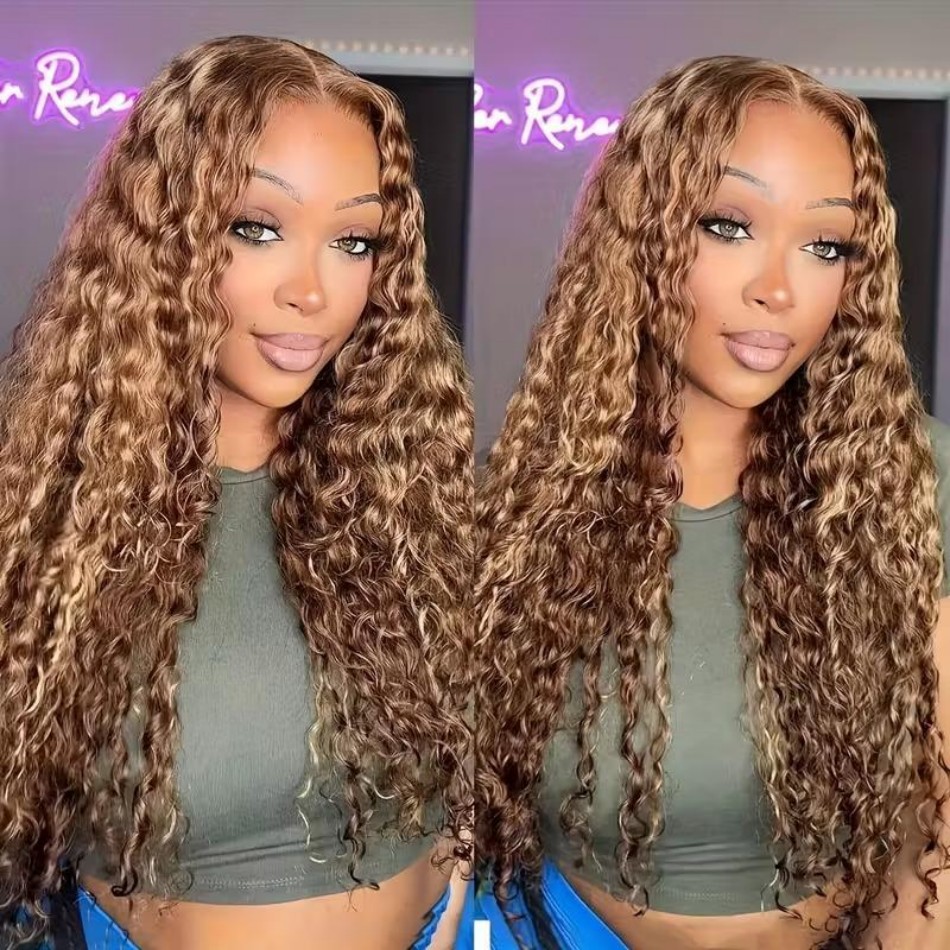 427 Highlight Ombre Wig Human  - Lace Front Wigs review and price