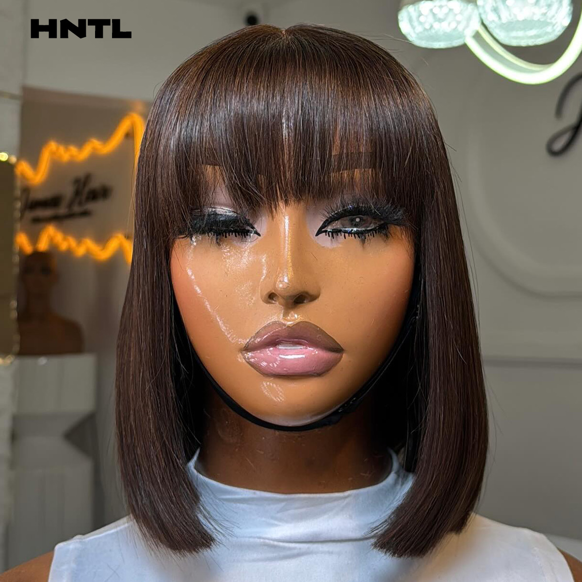 Wear & Go Glueless Wig Human H - Pre Parted 13X4 Lace Front Bob Wig review and price