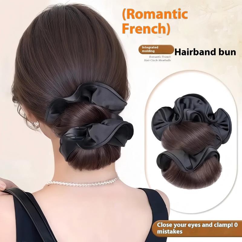 Low Bun Wig Hair Clip-In Messy - Claw Clip Messy Bun Hair Piece review and price