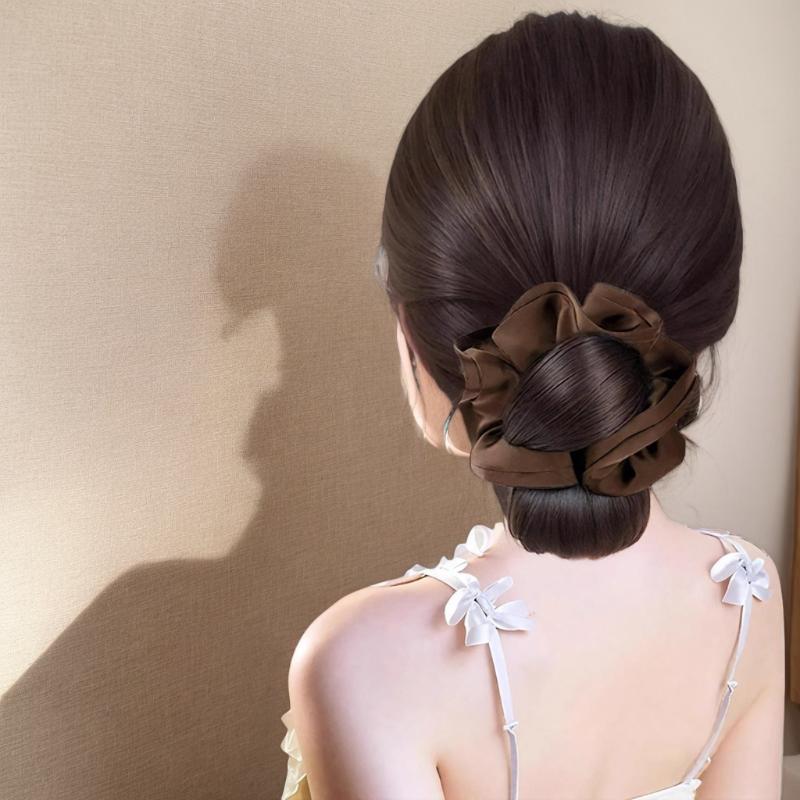 Low Bun Wig Hair Clip-In Messy - Claw Clip Messy Bun Hair Piece review and price