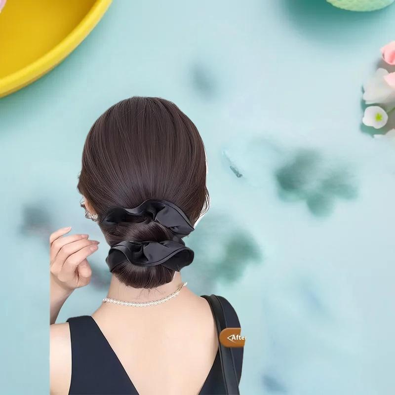 Low Bun Wig Hair Clip-In Messy - Claw Clip Messy Bun Hair Piece review and price