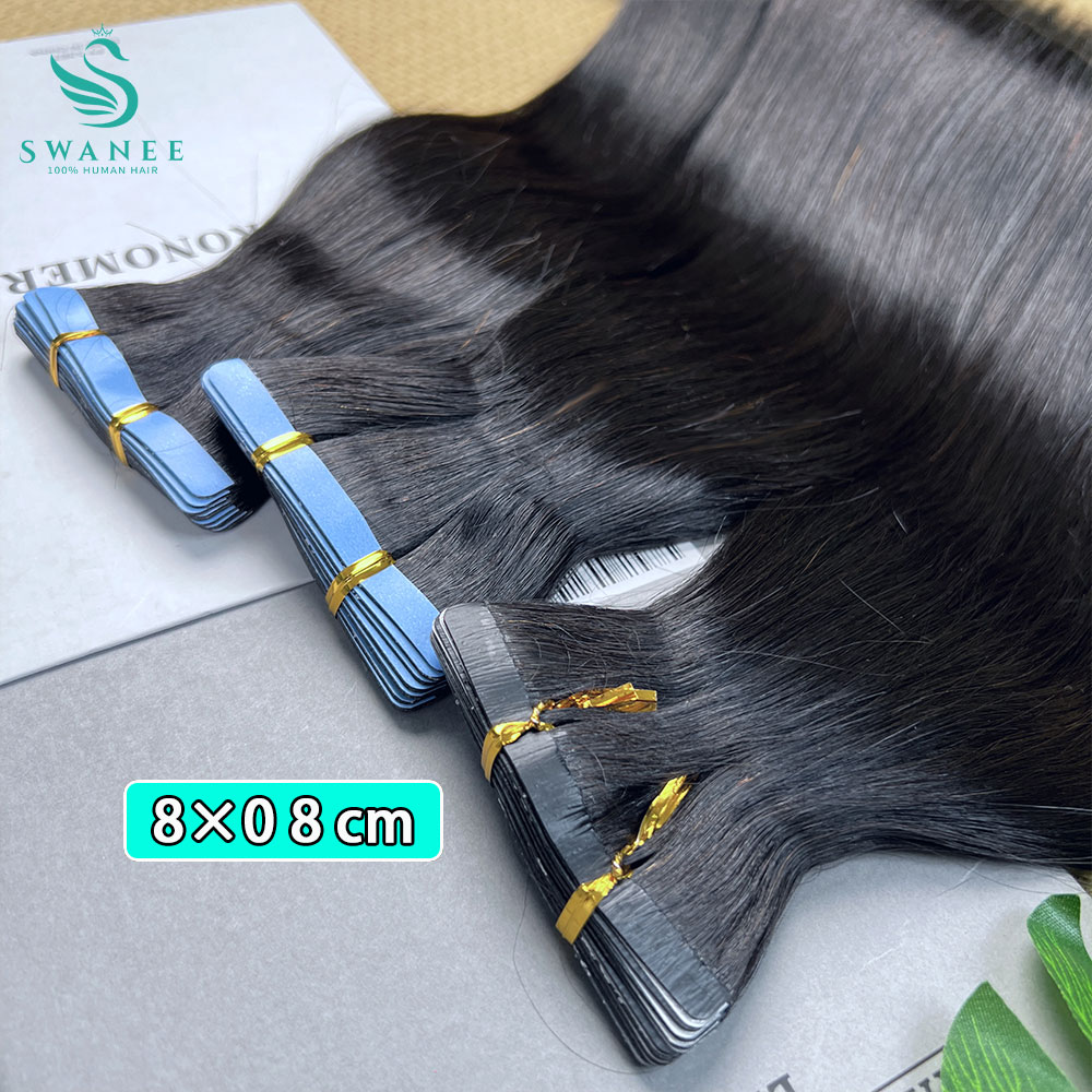 Straight Mini Tape In Human Ha - Invisible Tape In Extensions Real Hair review and price
