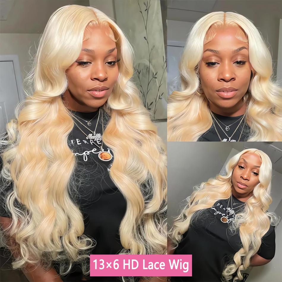 13x6 13x4 Blonde 613 Body Wave - 613 Blonde Body Wave Lace Front Wig review and price