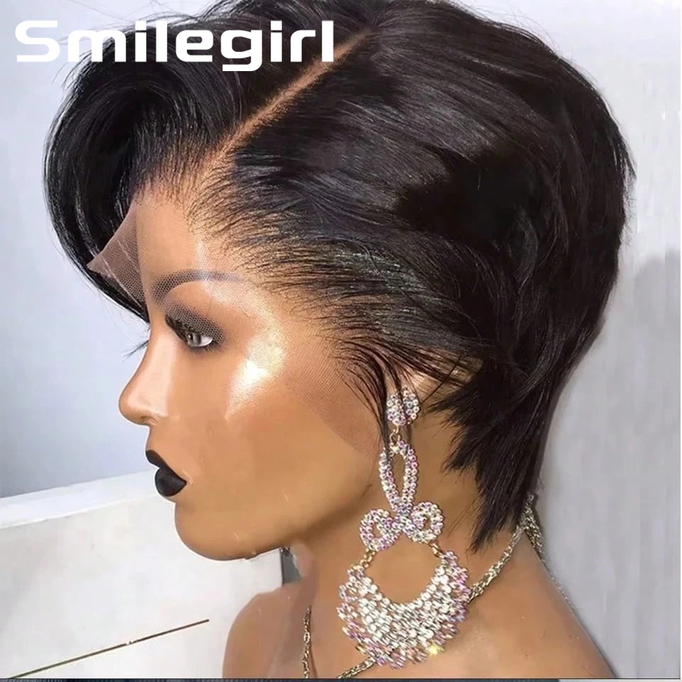 Short Cheap Wholesale Pixie Cu - Short Pixie Cut Wig Human Hair Cheap review and price