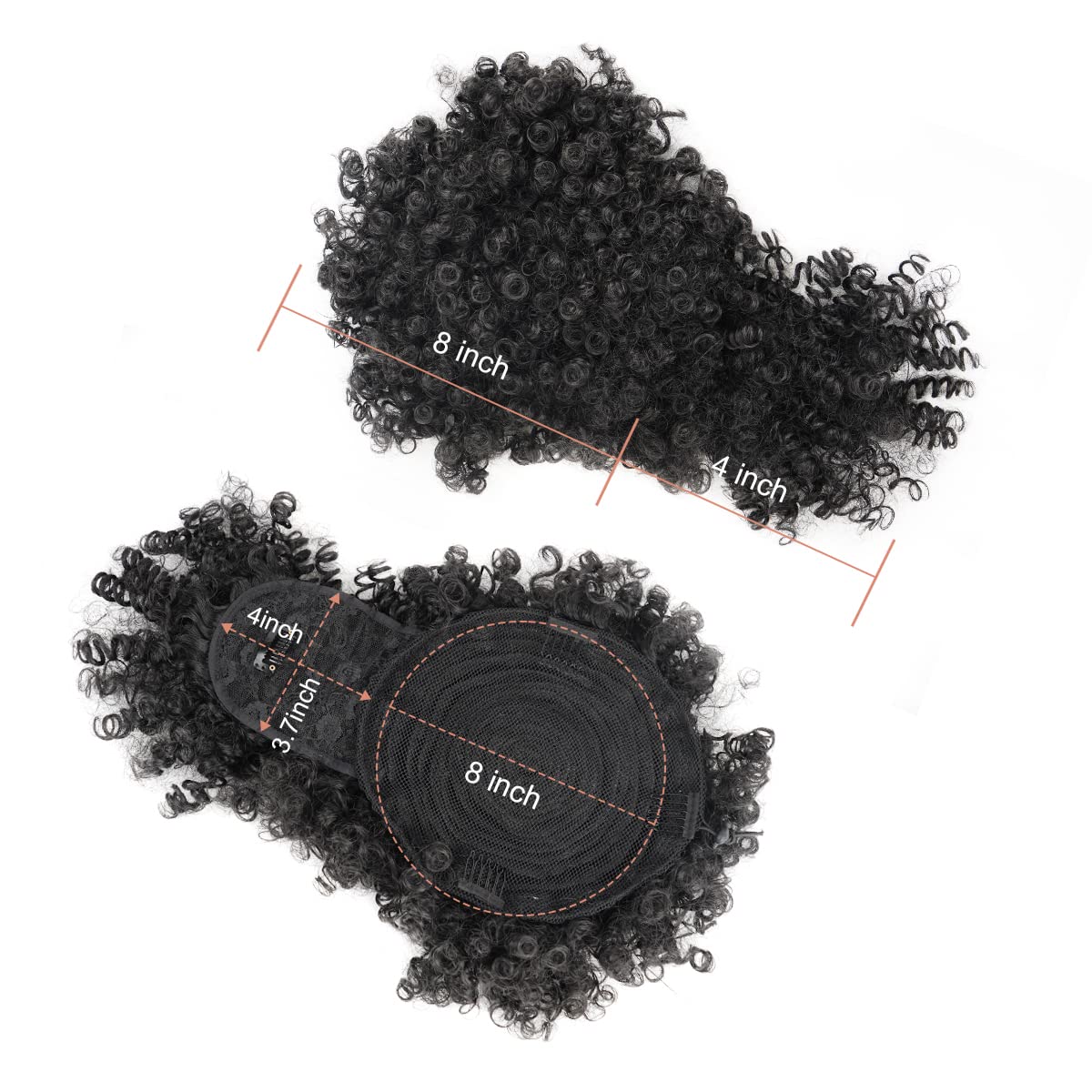 Afro Puff Synthetic Drawstring - Drawstring Afro Curly Puff Ponytail review and price