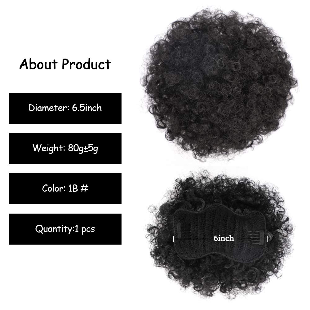 6Inch Afro Puff Drawstring Pon - Drawstring Afro Curly Puff Ponytail review and price