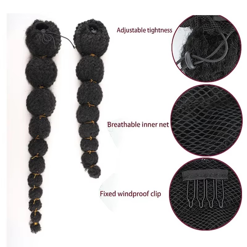 Kinky Afro Puff Ponytail Exten - Drawstring Afro Curly Puff Ponytail review and price