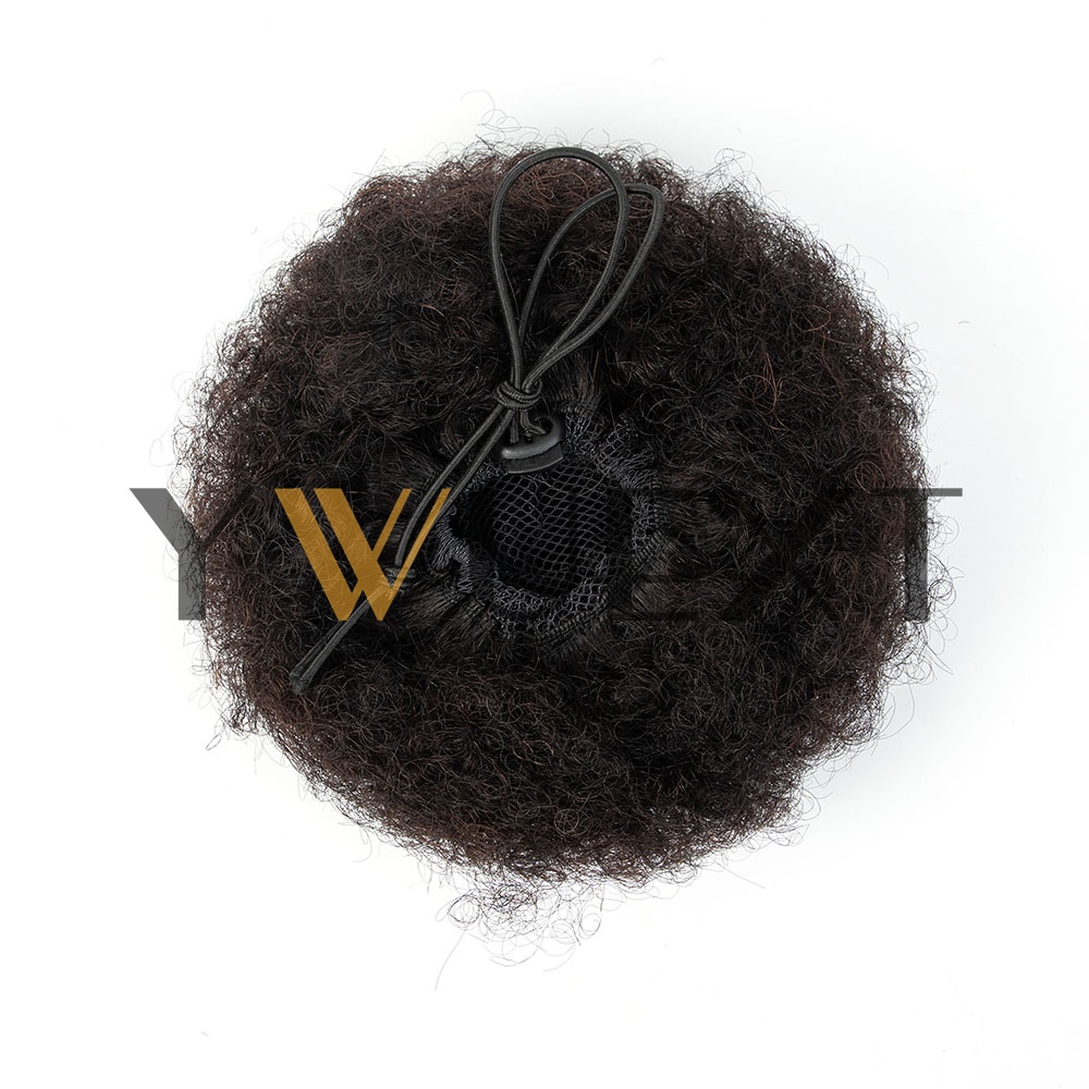 Afro Puff Ponytail 4-6 Inch Hu - Drawstring Afro Curly Puff Ponytail review and price