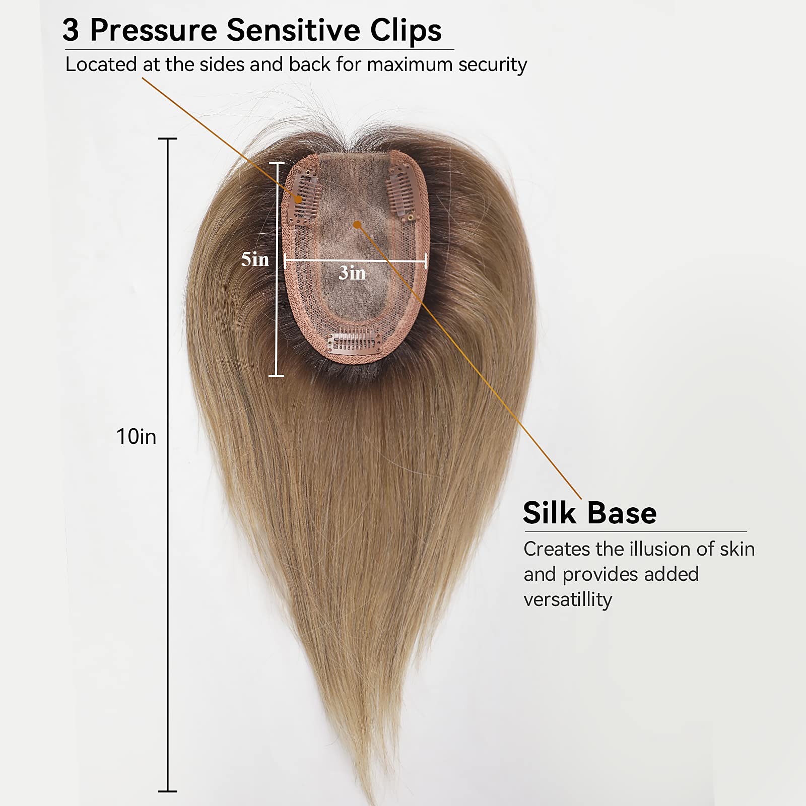 100% Remy Human Hair Toppers f - Seamless Clip In Hair Extensions Human Hair review and price