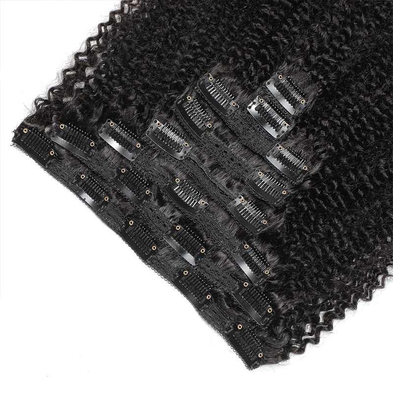 Afro Human Hair Clip In Extens - Seamless Clip In Hair Extensions Human Hair review and price