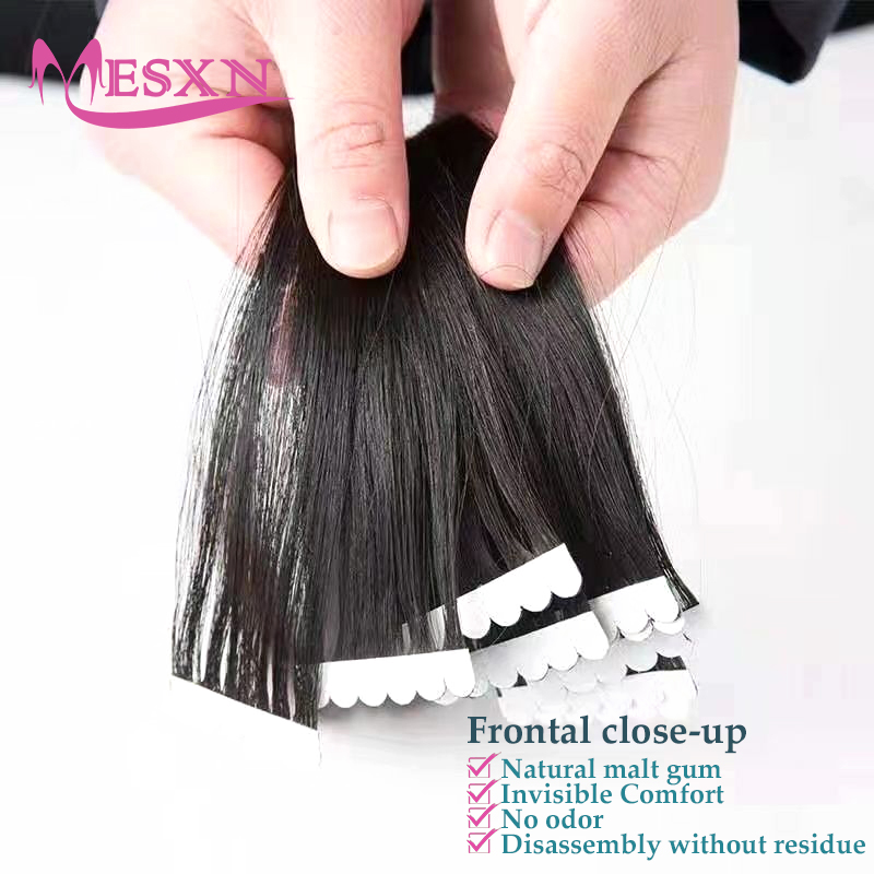 Mini Straight Tape In Human Ha - Invisible Tape In Extensions Real Hair review and price