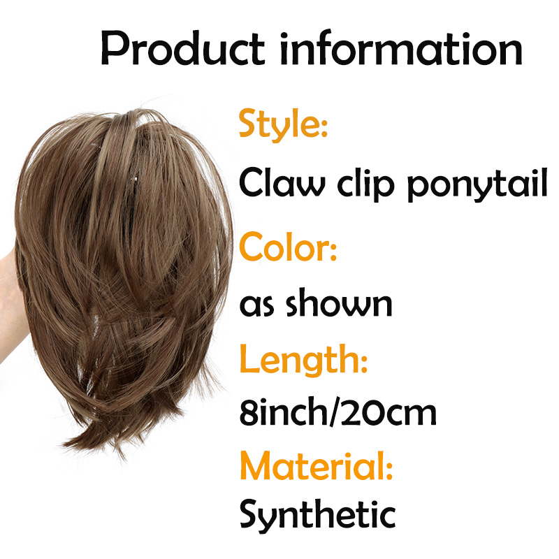 WIGSIN Synthetic Messy Bun Hai - Claw Clip Messy Bun Hair Piece review and price