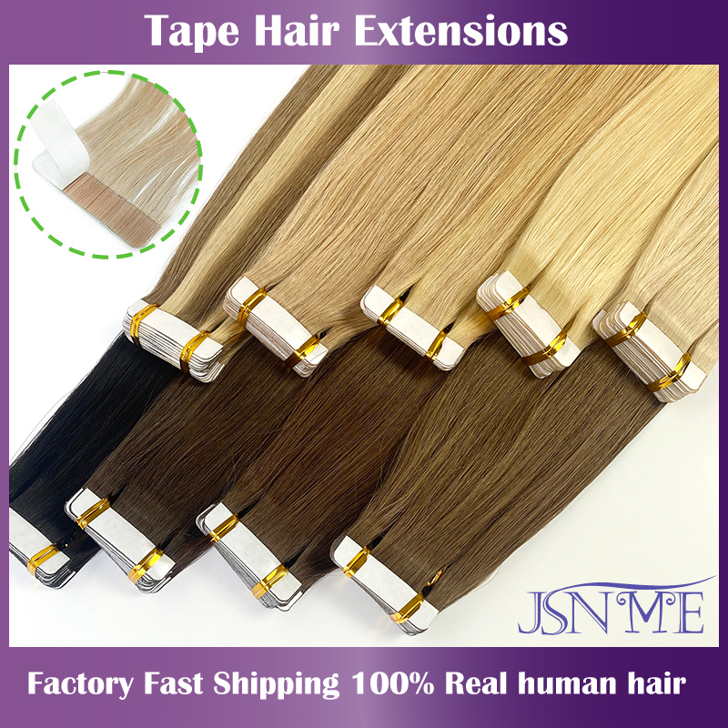 JSNME Tape In Hair Extensions  - Invisible Tape In Extensions Real Hair review and price