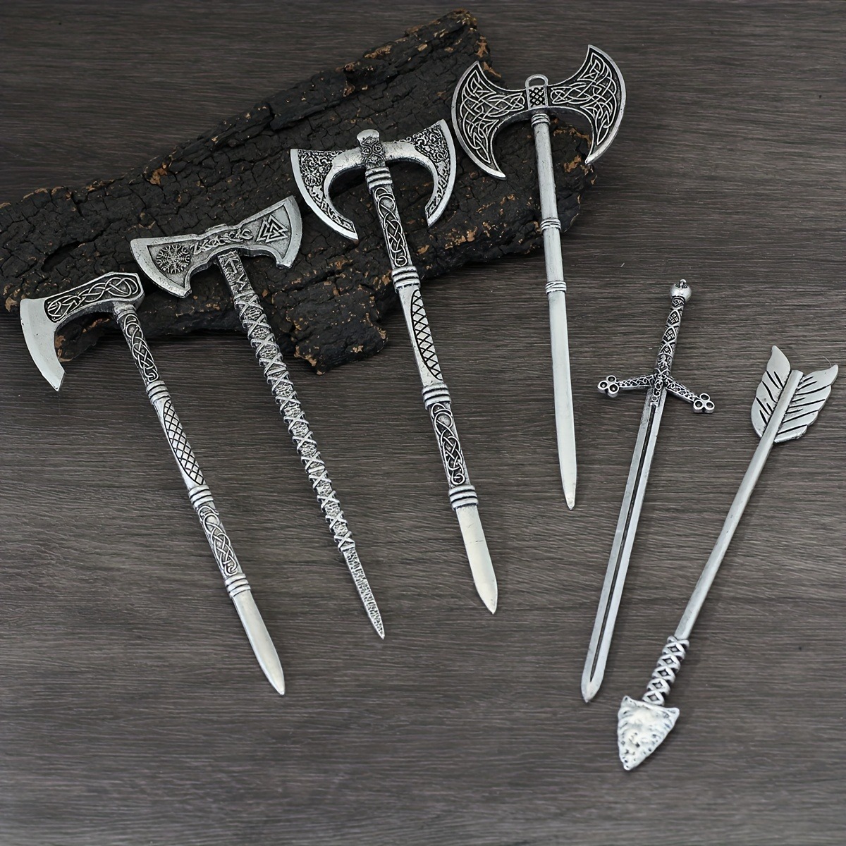 Retro Viking Hair Stick Men's  - Hair Bundles review and price