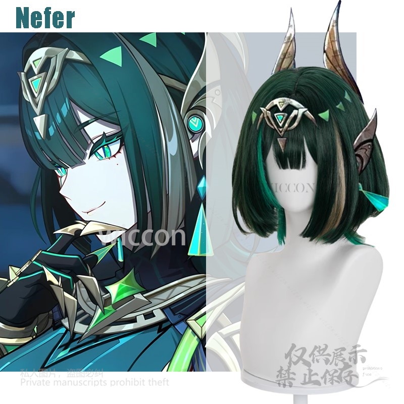Anime Game Genshin Impact New  - Synthetic Wigs review and price