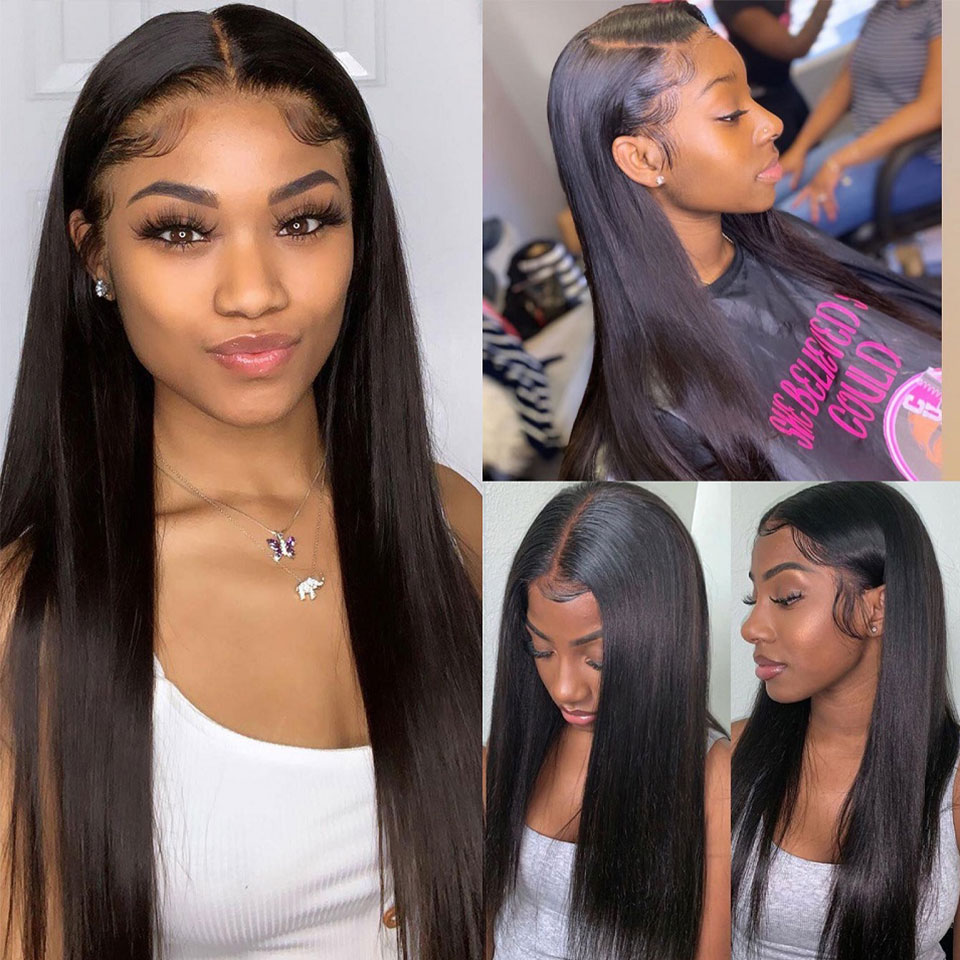 Clip in Hair Extensions Straig - Invisible Tape In Extensions Real Hair review and price