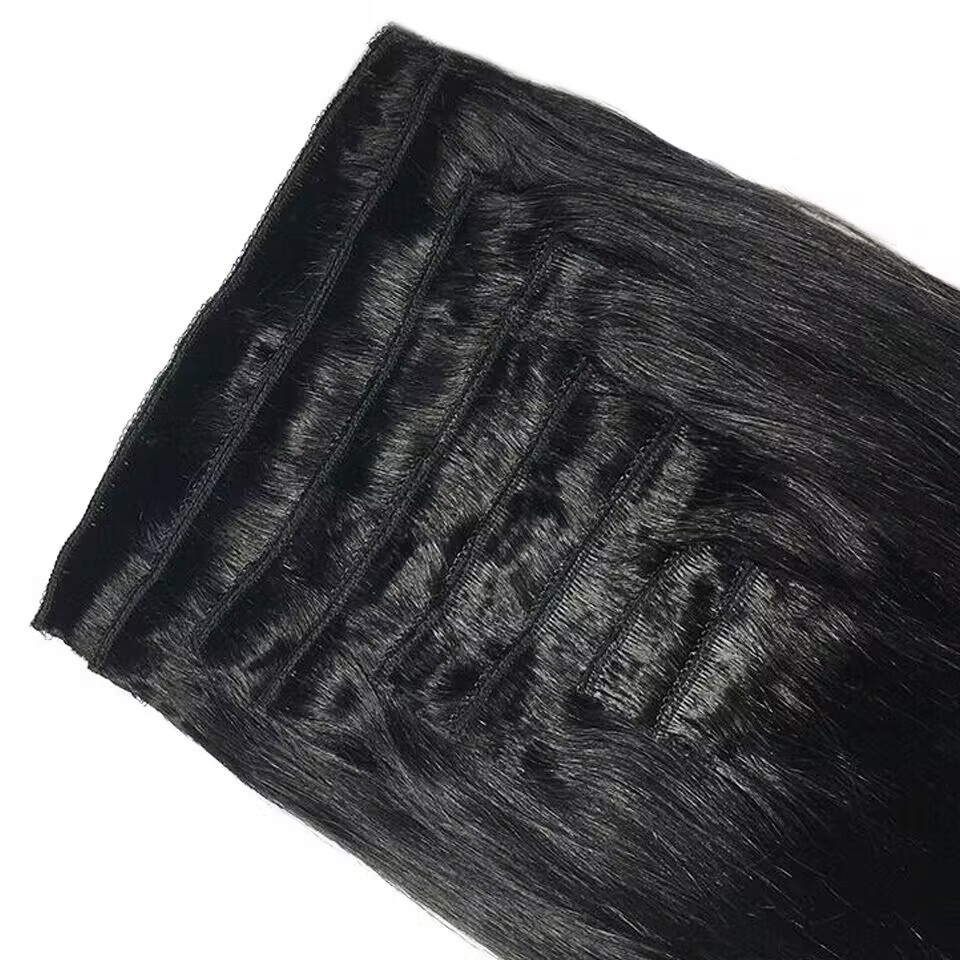 Clip in Hair Extensions Straig - Invisible Tape In Extensions Real Hair review and price