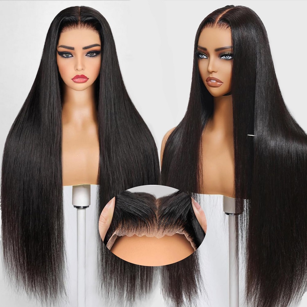 7x6 HD Glueless Straight Closu - Human Hair Wigs review and price