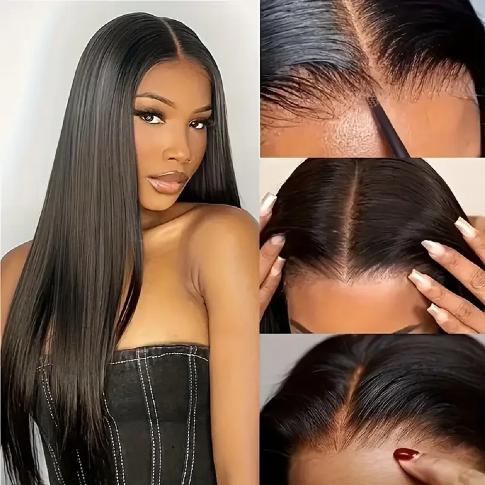 7x6 HD Glueless Straight Closu - Human Hair Wigs review and price