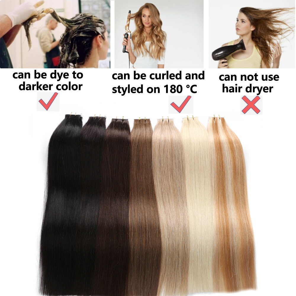 BHF Tape In Hair Extensions Hu - Invisible Tape In Extensions Real Hair review and price